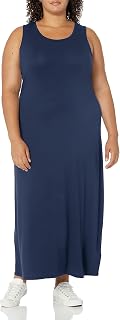 Amazon Essentials - Vestido maxi sin mangas para mujer