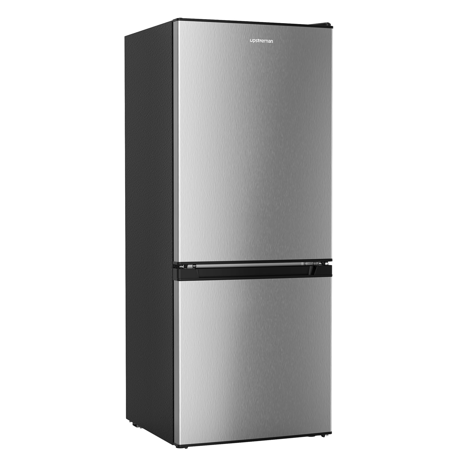 Upstreman 7.1 Cu.Ft Refrigerator with Bottom Freezer, Apartment Fridge | Energy-