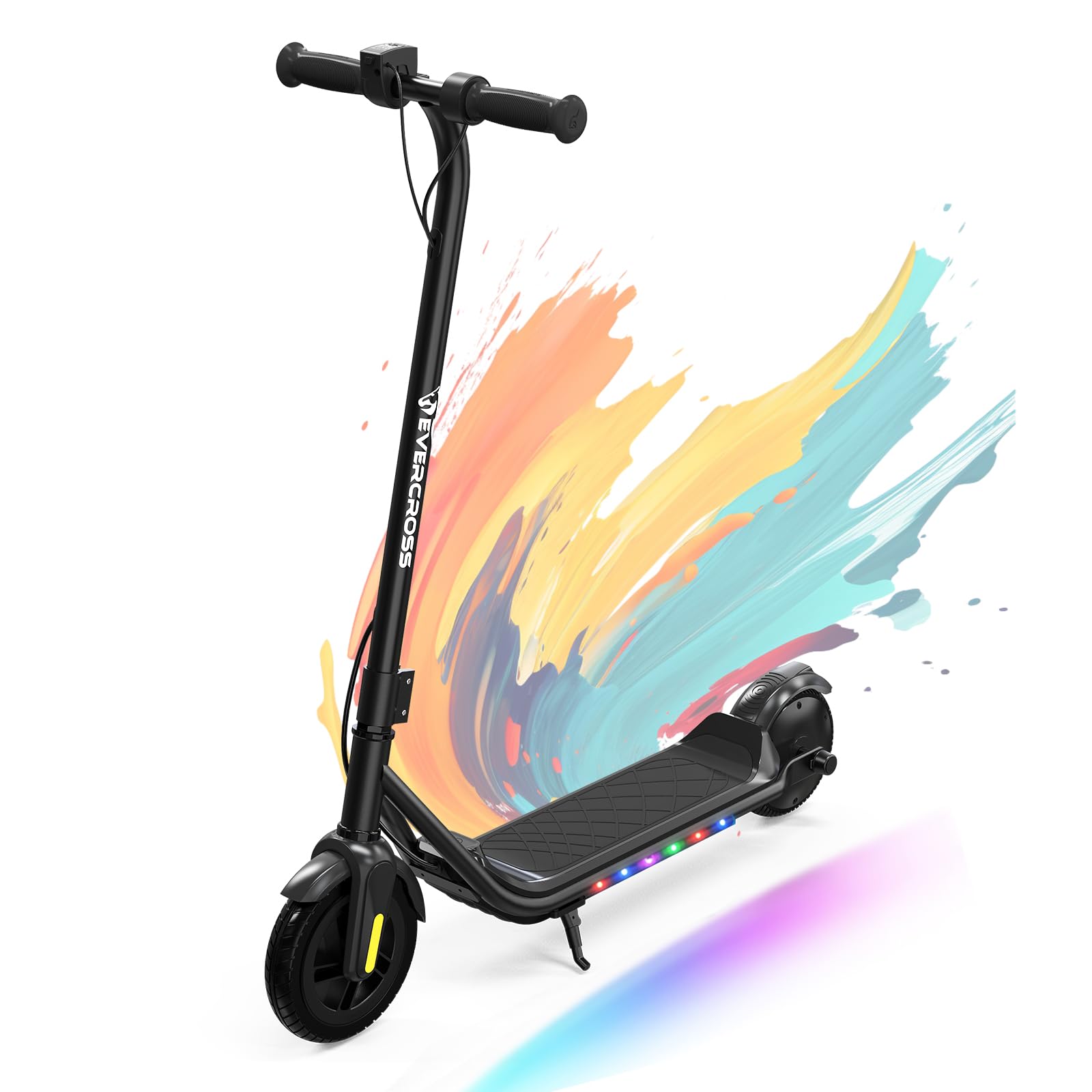 EVERCROSS E6 Kids Electric Scooter, Bluetooth Music, Up to 20 km Range | 7 inch 