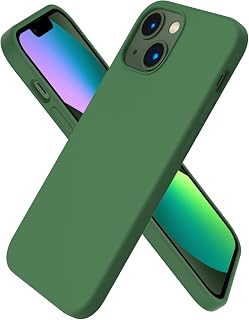 ORNARTO Cover for iPhone 13 mini Silicone, Shockproof, Clover