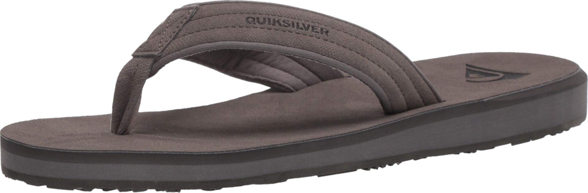 Quiksilver Carver Nubuck M SNDL Tkd0, Men's Sandals, Grey Grey Black, 43 EU