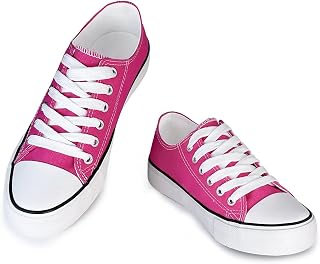 Scarpe da ginnastica basse da donna, in tela, casual, alla moda, classiche, con lacci, da indossare tutti i giorni