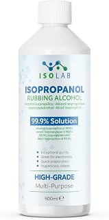 IsoLAB - Isopropyl Alcohol 99.9% Pure - Multi-Purpose Cleaner, Degreaser and Solvent - 500 ml