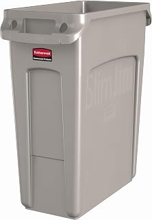 Rubbermaid Commercial Products Slim Jim Vented Container
