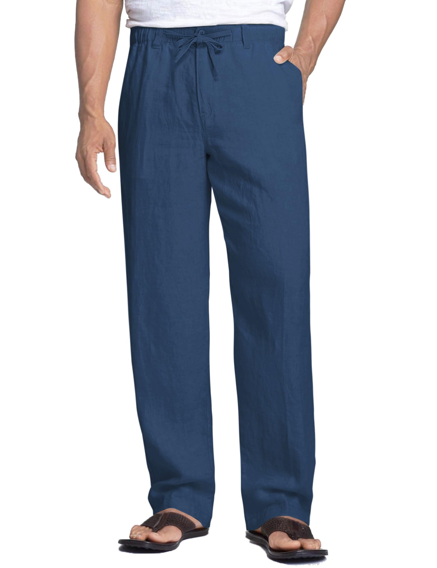 Coofandy Pantalones Rectos Casuales para Hombre
