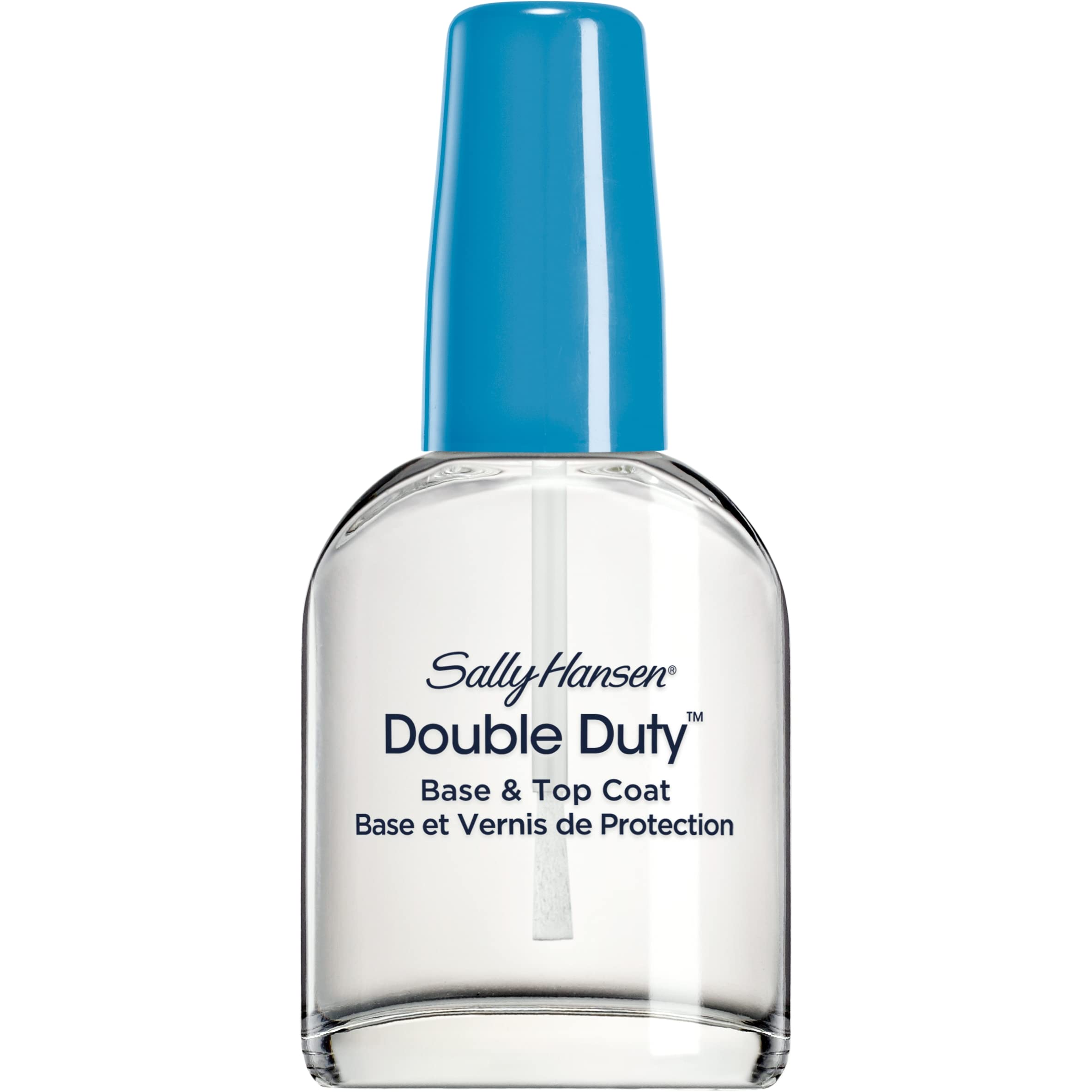 Sally Hansen Double Duty™, Base and Top Coat, Quick Dry, Long Lasting, Streak-Fr