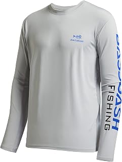 Bassdash Fishing T-Shirts for Men UV Sun Protection UPF 50+ Long Sleeve T-Shirt