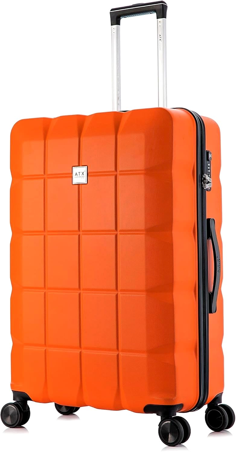 ATX 28 Inch Suitcase Large 110L – Lightweight Hard Shell Checked Luggage, 4 Whee