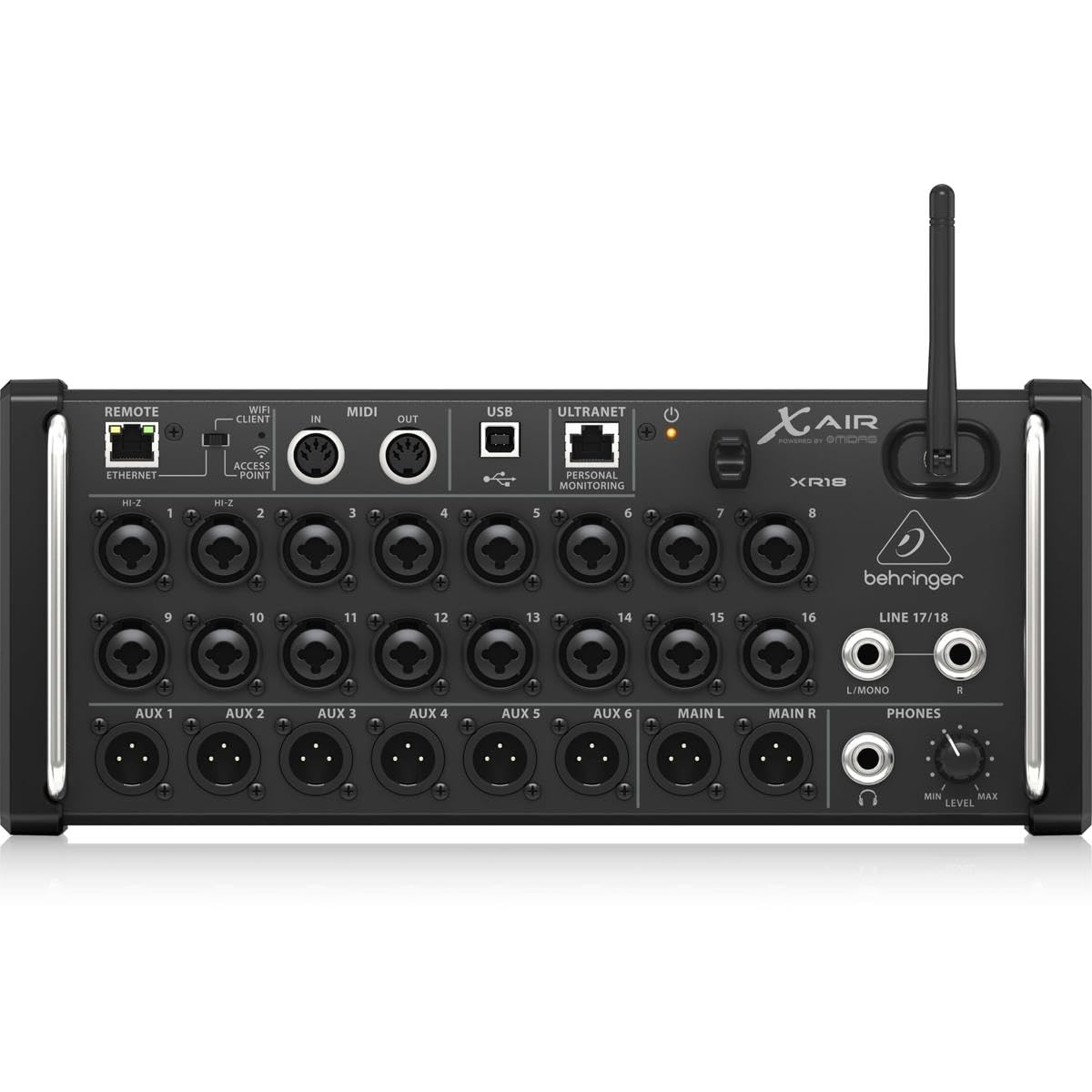 Behringer X AIR XR18 18-Channel, 12-Bus Digital Mixer for iPad/Android Tablets w