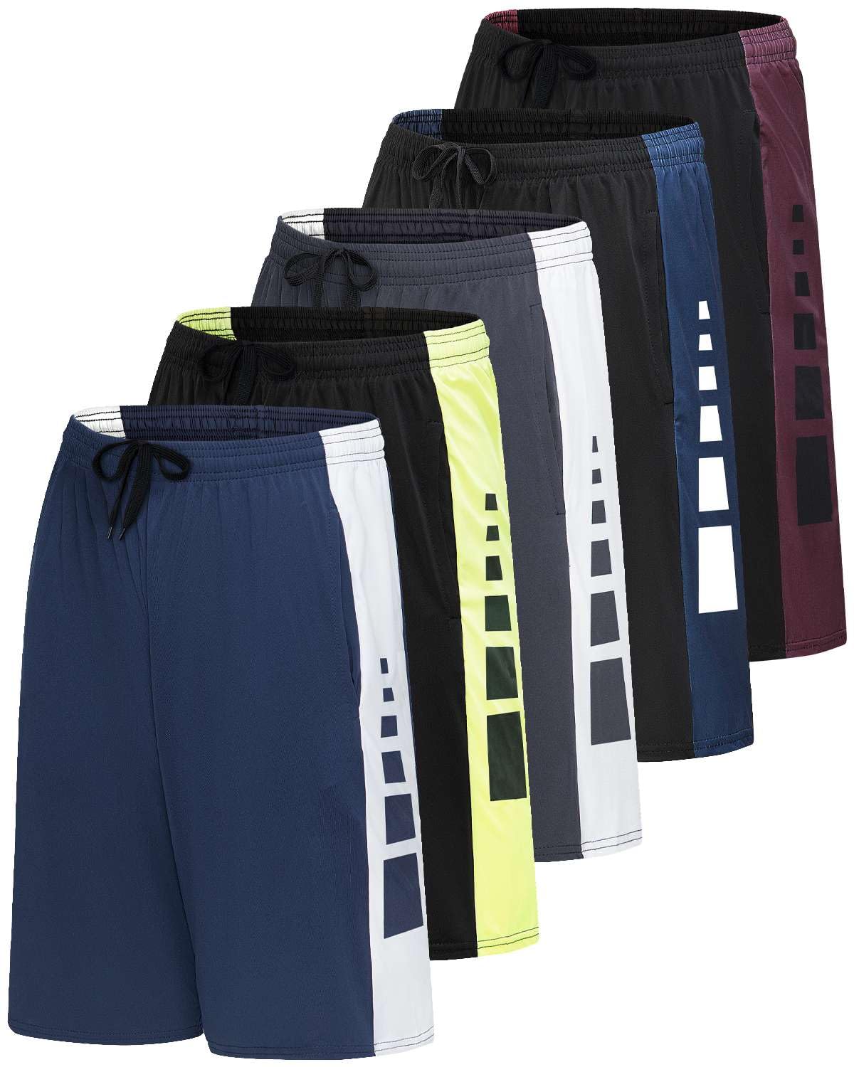 Real Essentials - Men's Gym Shorts, Tennis Shorts