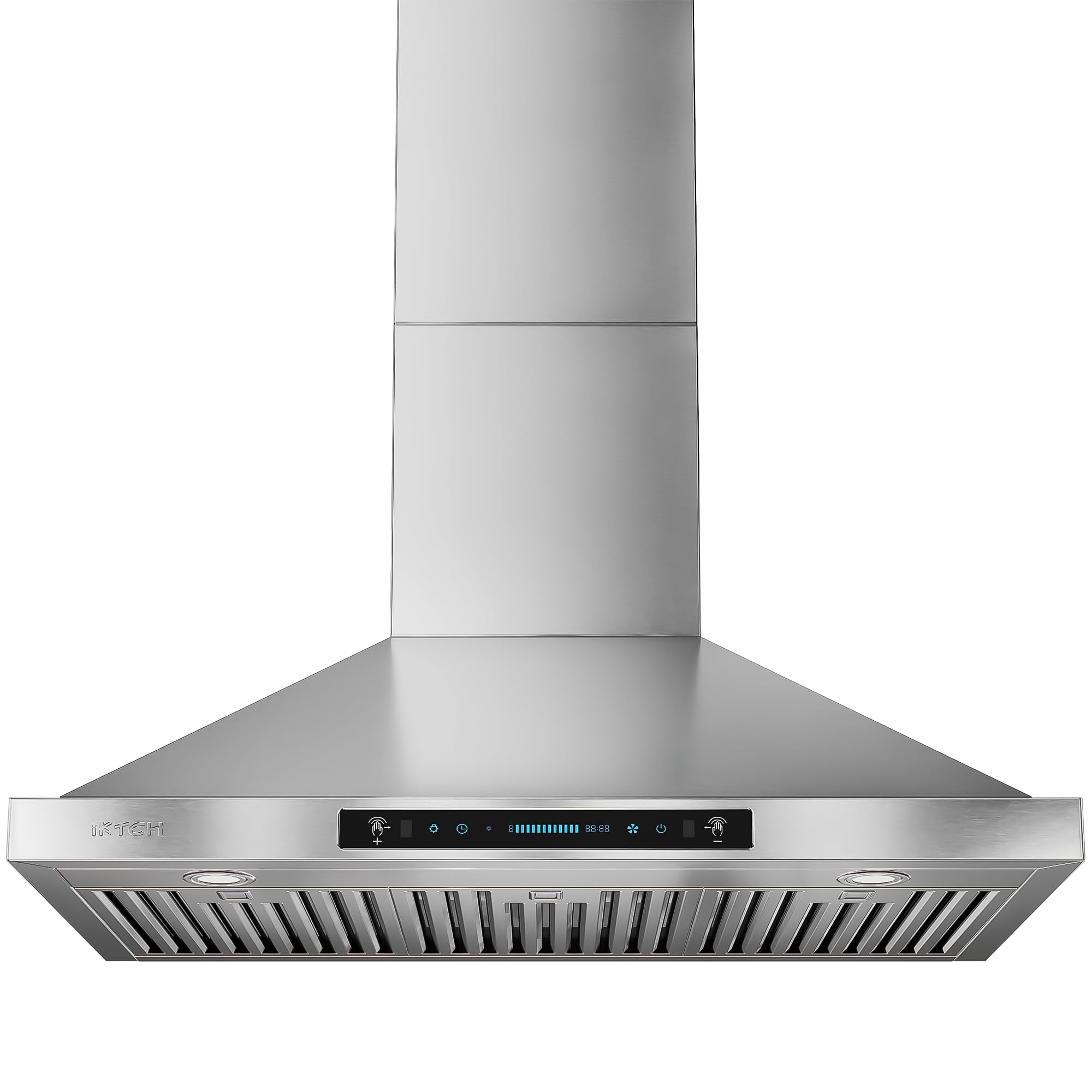 IKTCH 36-inch Wall Mount Range Hood 900 CFM Ducted/Ductless Convertible, Kitchen