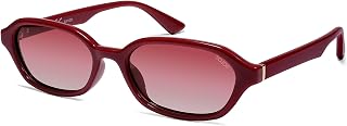 SOJOS Retro Rectangle Polarized Sunglasses for Women Men SJ2629
