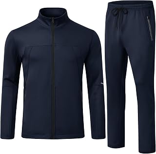 Rdruko Men's Track Suits 2 Piece Set Sweatsuits Jogging Suits
