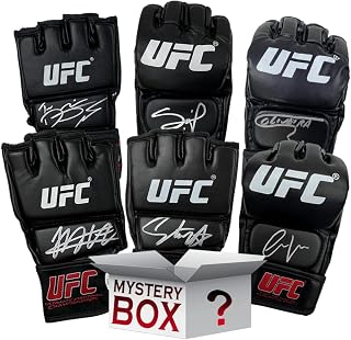 Autographed/Signed UFC MMA Glove Mystery Box with PSA JSA or Beckett COA