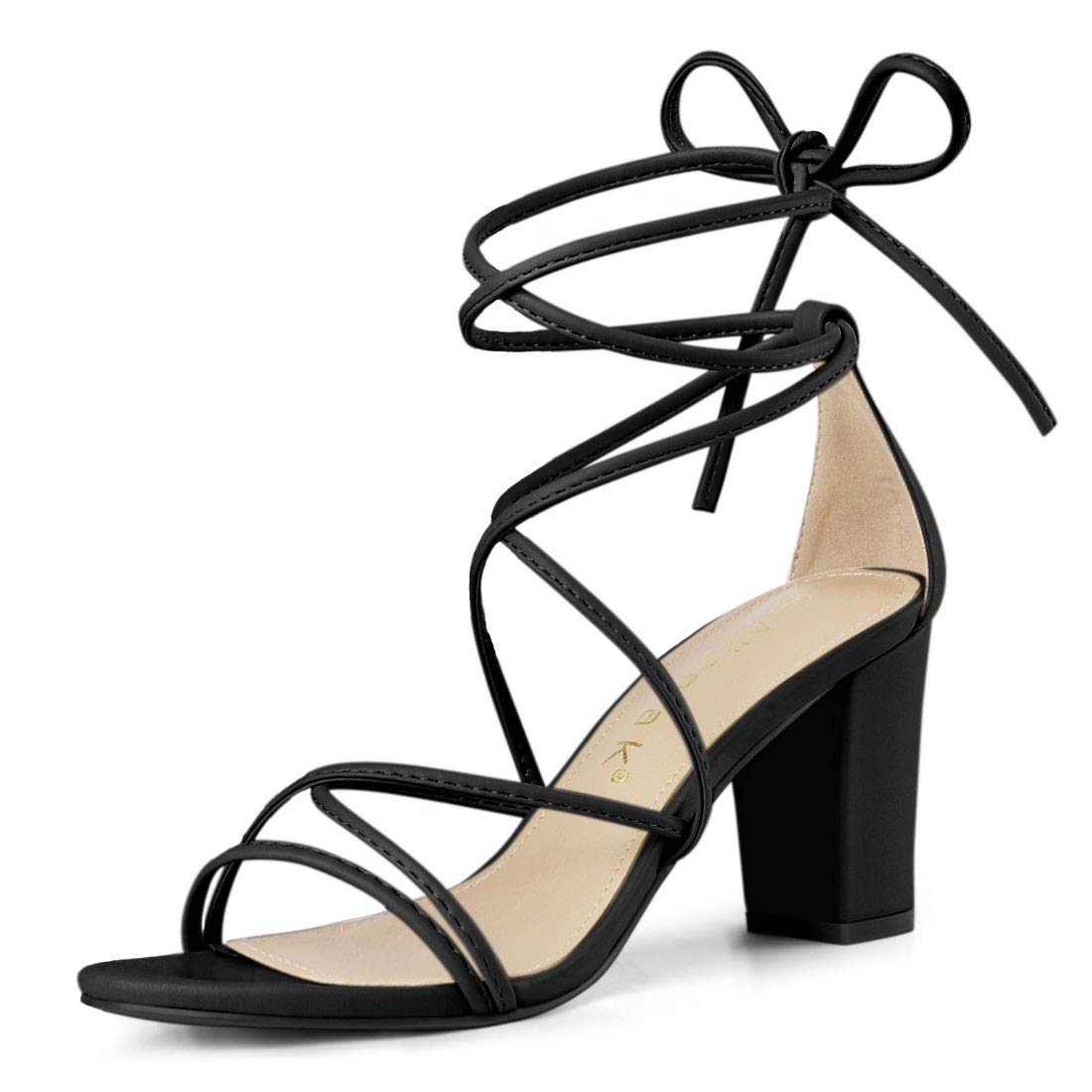 Allegra K Women's Sandalheeled sandal