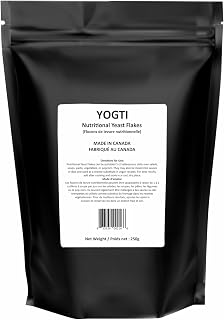 Yogti Nutritional Yeast Flakes 250g | Fortified Vegan Seasoning | Savoury Umami Cheese Alternative | Dairy-Free | Perfect for Popcorn, Pasta, Pizza, Soups & Salads - 250g