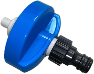 Rheinland Motorhome Water Filler Cap – Quick Connect Push-Fit Hose Inlet with Auto Pressure Valve – 55mm Compatible – Leak-Free Fresh Water Tank Refilling for Campervans, motorhomes & Boats