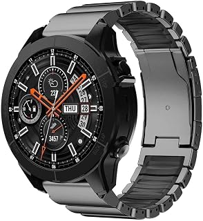 26mm 22mm Grade 2 Titanium Silicone Band for Fenix 9/8/7/7X/6X/Tactix 8 51mm/Enduro 3 51 mm, QuickFit Metal Strap for Venu 4 45mm/Fenix 9 pro,Lightweight,Skin-Friendly Anti-Slip, No Hair Pulll