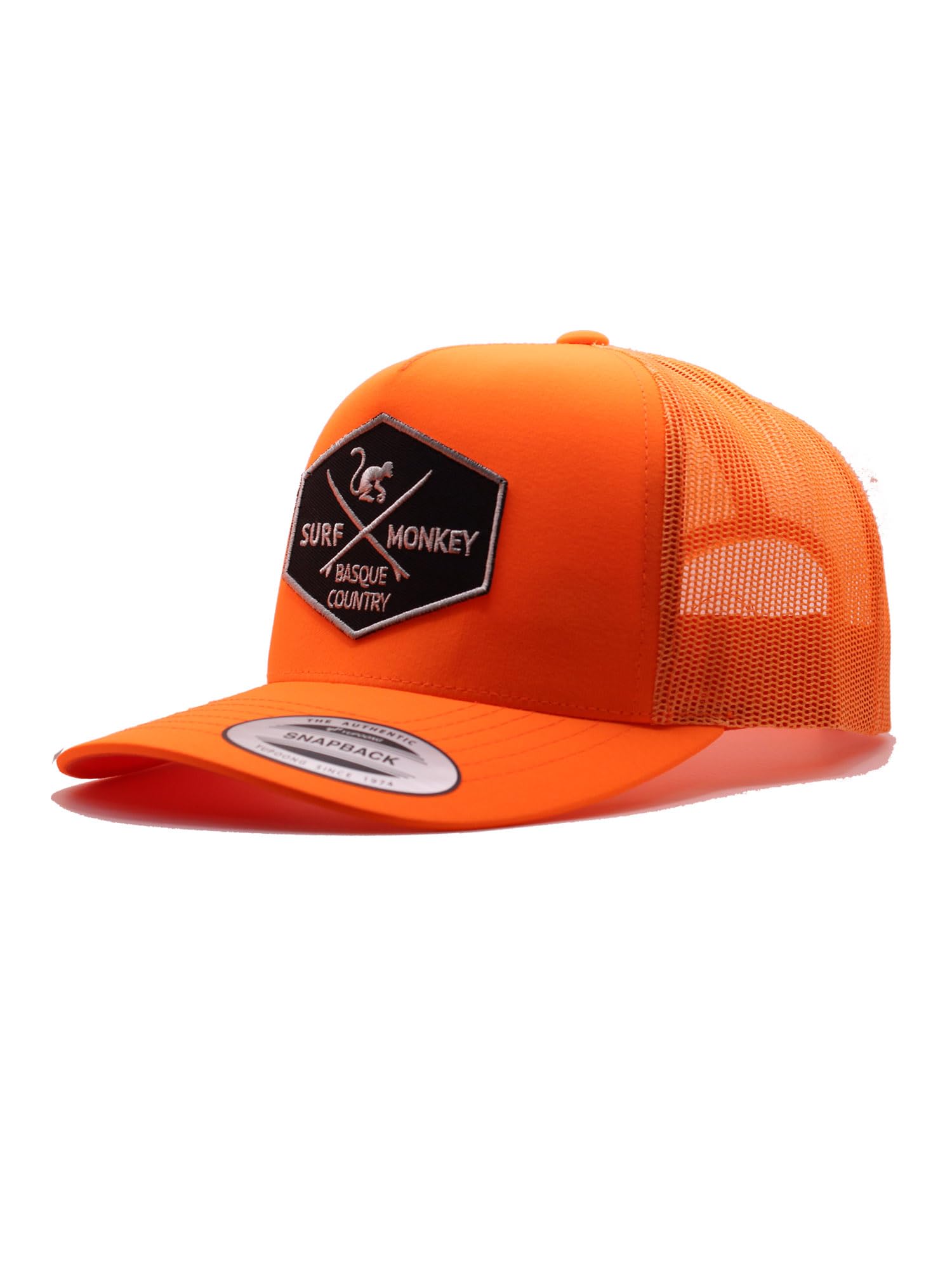 Surf Monkey® Trucker Hat - Men/Women Cap - 5 Panel Design - One Size - Structure