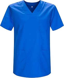 Misemiya - Unisex Workwear PIC COLLAR Medical Short Sleeve Unisex - Ref.817