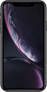 Apple iPhone XR, 64GB, Black - Fully Unlocked (Renewed)