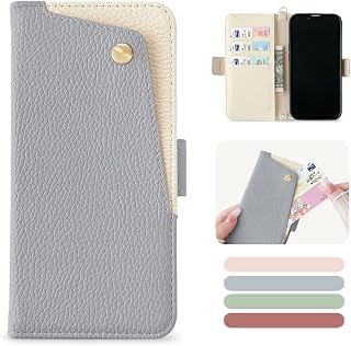 MAGICASE for iPhone 14 Case, Folio Style, Stylish iPhone 14 Case, Folio, Cute Magnetic Wallet Style Smartphone Case, iPhone 14, Card Storage, Stand Function, Cellular Case iPhone 14, Simple