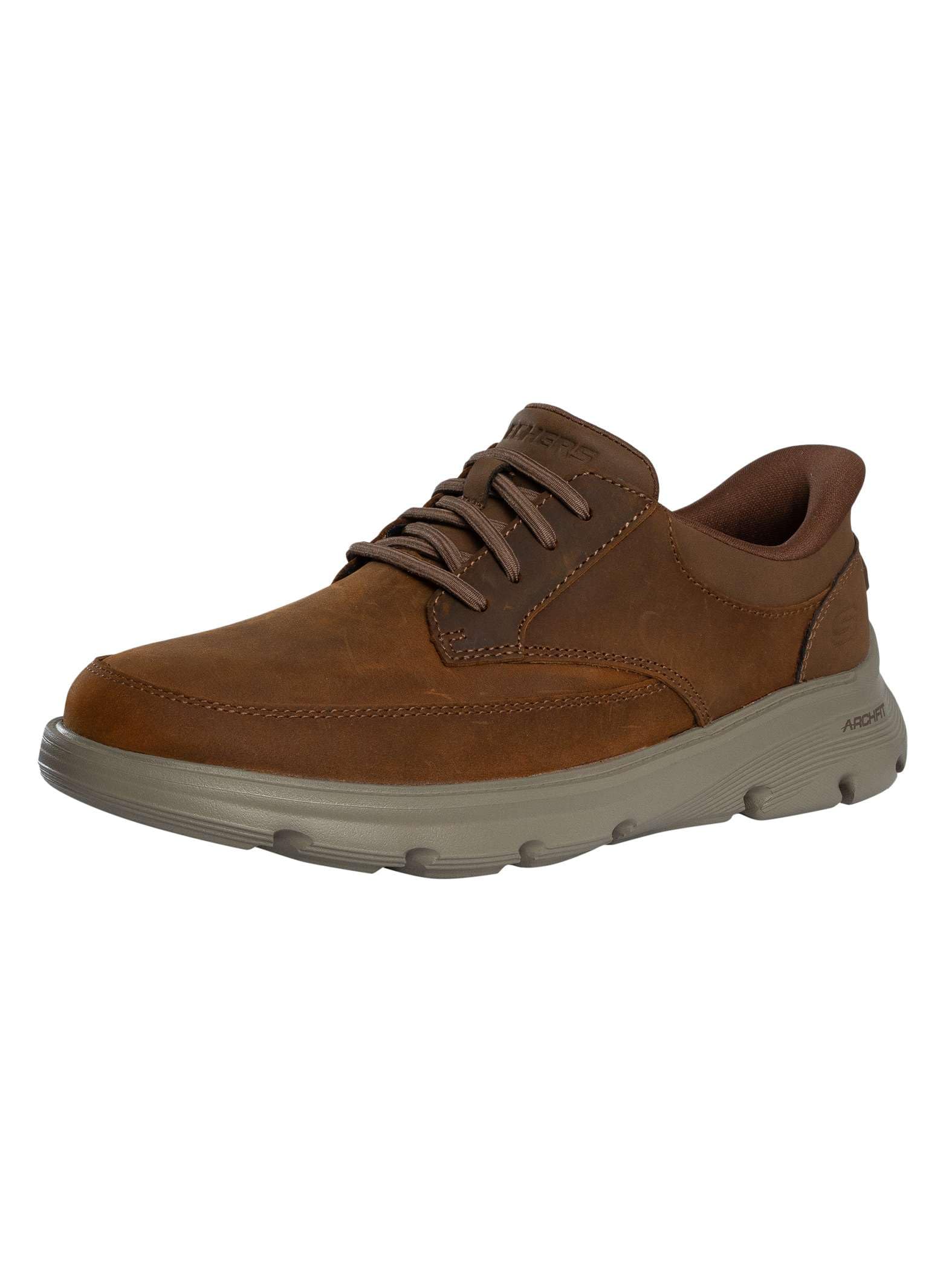 Skechers Men's Arch Fit Gauze Rowan Slip-in Trainer