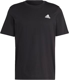 Adidas Essentials Men's Single Jersey Embroidered Small Logo Tee T-Shirt (Pack of 1)