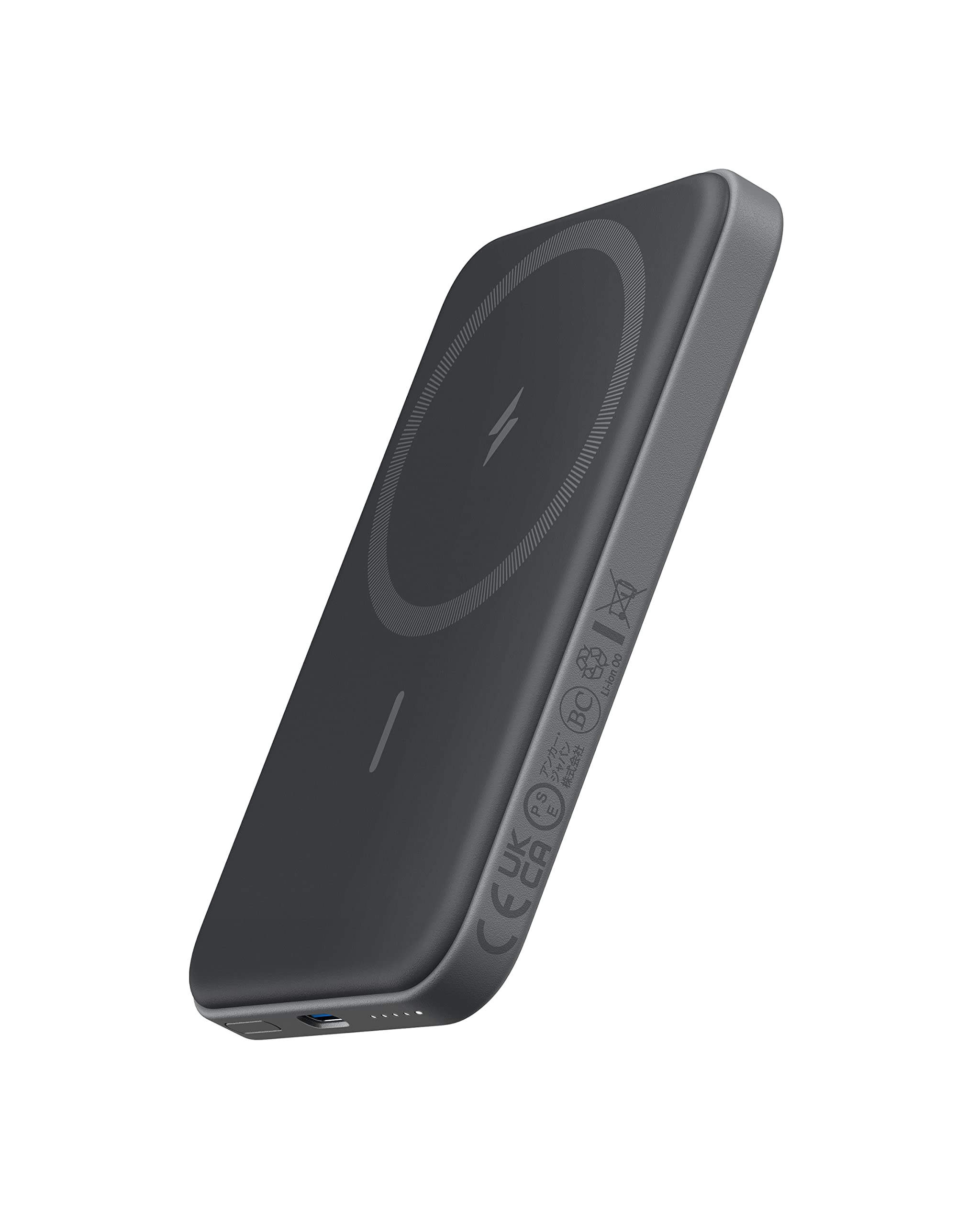 Anker Magnetic Power Bank, 5,000mAh Wireless Portable Charger | Travel Essential