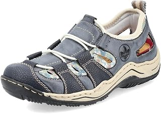 Rieker Femme Baskets L0539, Dame Baskets Basses,Semelle intérieure Amovible