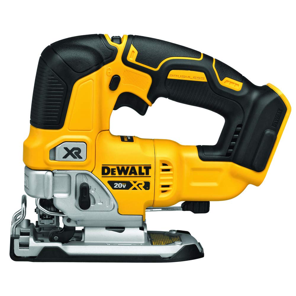 DEWALT 20V MAX XR Jig Saw, 3,200 Blade Speed, Cordless, Brushless Motor, LED Lig