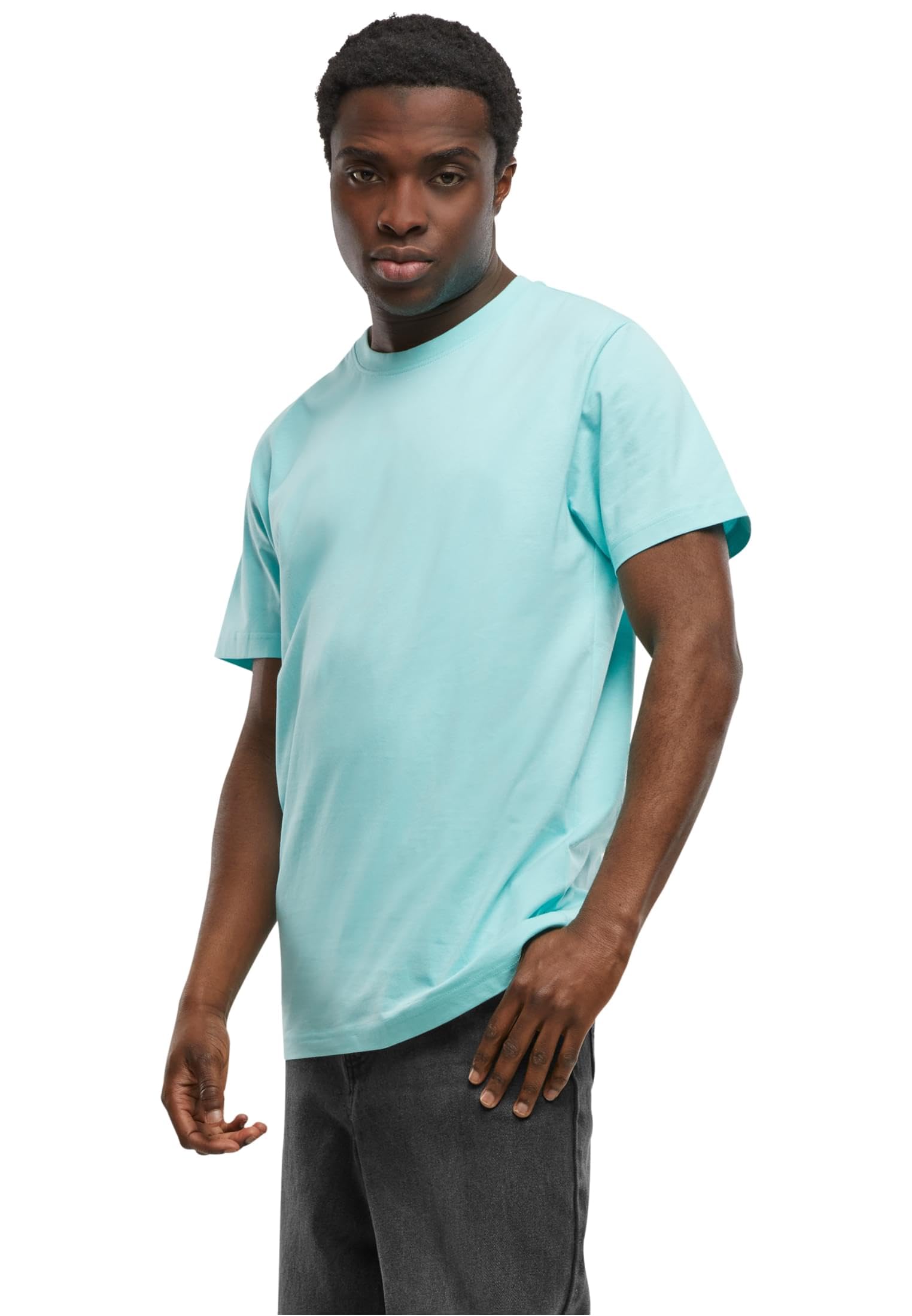 Build your Brand Herren T-Shirt Rundhals 1/3/5er-Pack