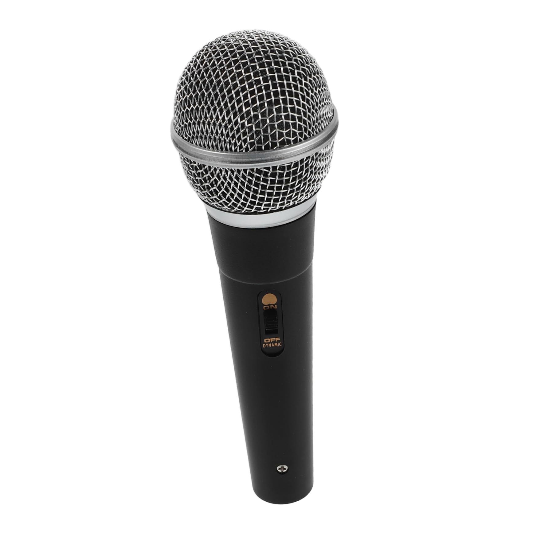 FUNNETOYU Microphone for Realistic Simulation Props Microphone Plastic Fake Mic 