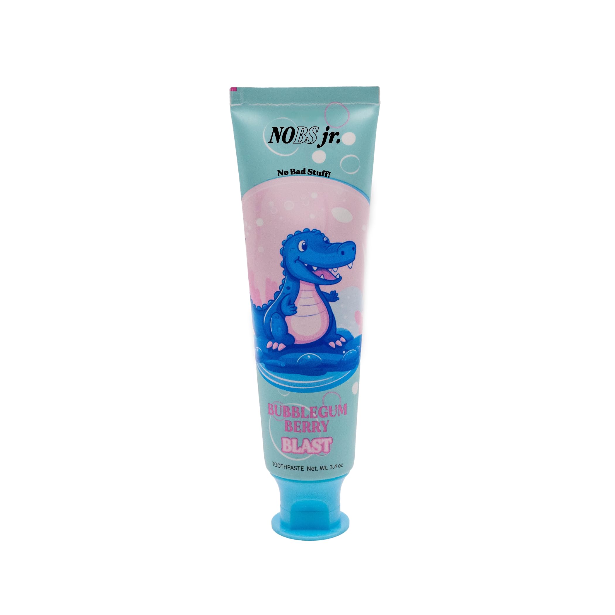 NOBS Jr. Kids Nano Hydroxyapatite Toothpaste – Fluoride Free, SLS-Free, Reminera