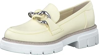 MARCO TOZZI Women's Loafers with Wide Heel Vegan