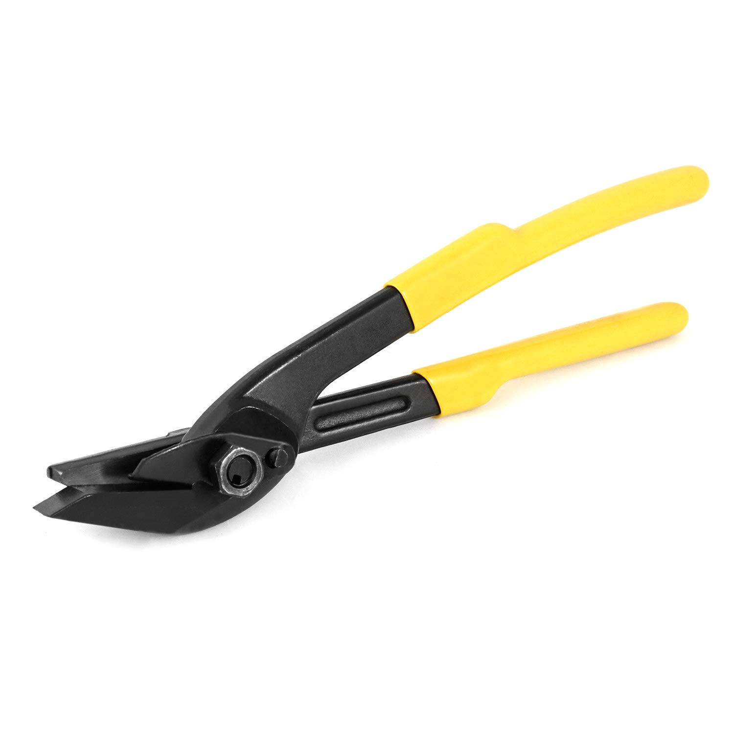 QWORK 12" Heavy Duty Strapping Cutter for Steel & Polyester (PET) & Polypropylen