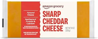 Amazon Grocery, Sharp Cheddar Cheese, 8 Oz