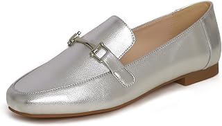Feversole Women's Fashion Trim Deco Loafer Slippers,Alla Moda Decorative Sneakers per Donna