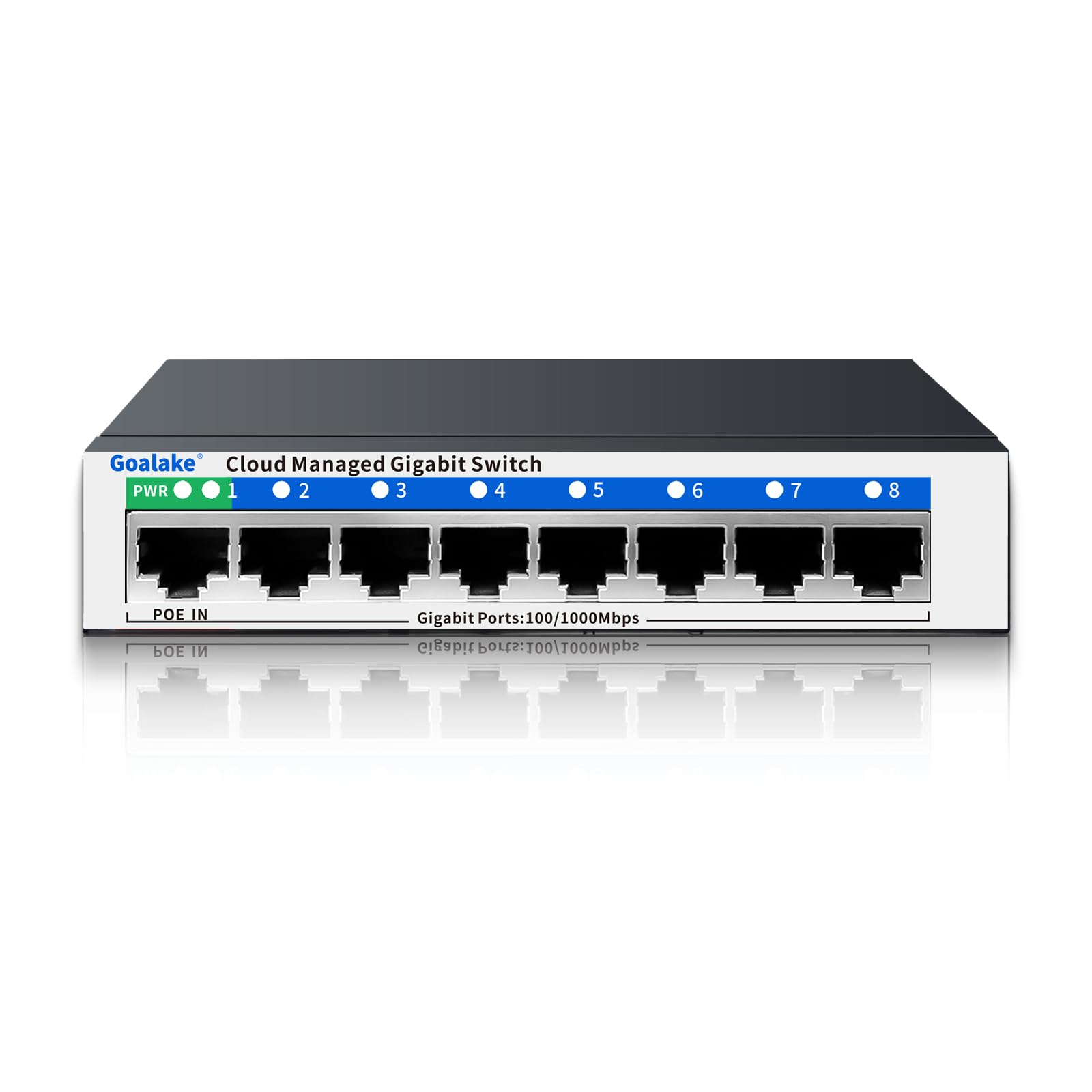8 Port Gigabit Switch, Easy Smart Managed Ethernet Switch, Network Hub, Ethernet
