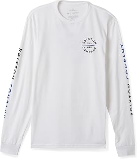 BRIXTON Mens Pledge Long Sleeve Standard T-Shirt