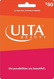 Ulta Beauty Physical Gift Card | Evergreen - $50