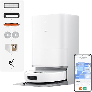 XIAOMI 5 Pro Robot Vacumm Cleaner with Mop, 20000 Pa, AI Obstacle Avoidance