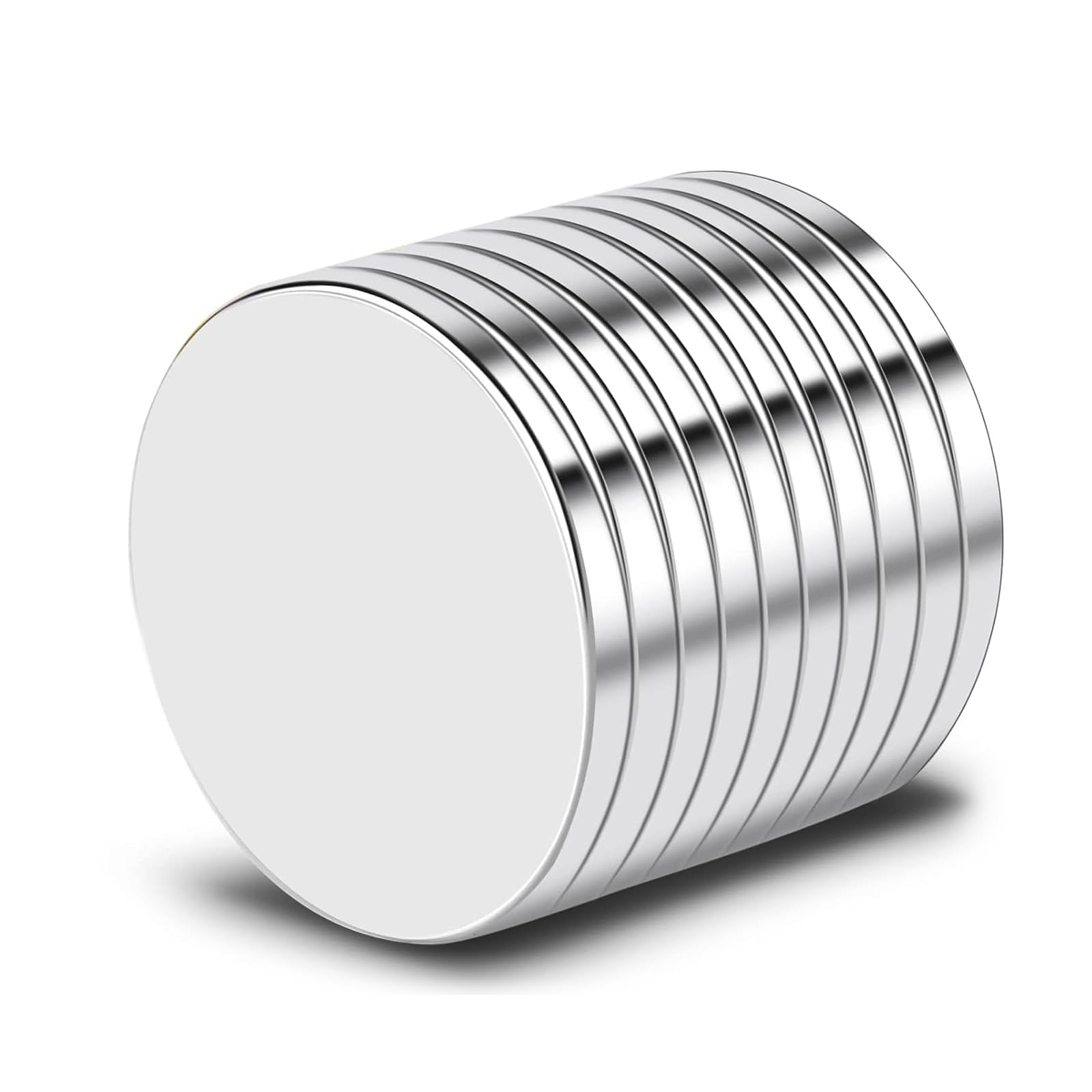 TRYMAG Magnets, Round Refrigerator Magnet for Fridge, 10Pcs | Heavy Duty Magnet,