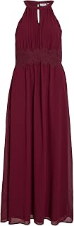 Vila Women's Vimilina Halterneck Maxi Dress - Noos Evening Dress (Pack of 1)