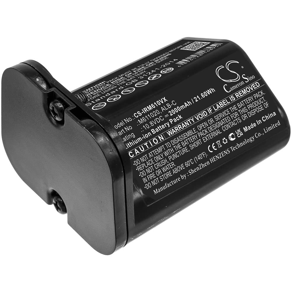 Cameron Sino New 2000mAh / 21.60Wh Replacement Battery Fit for iRobot Braava Jet