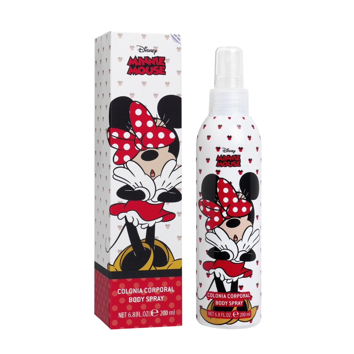 Disney Minnie Mouse Body Spray for Girls by Air Val International, Multi, 6.8 Ou