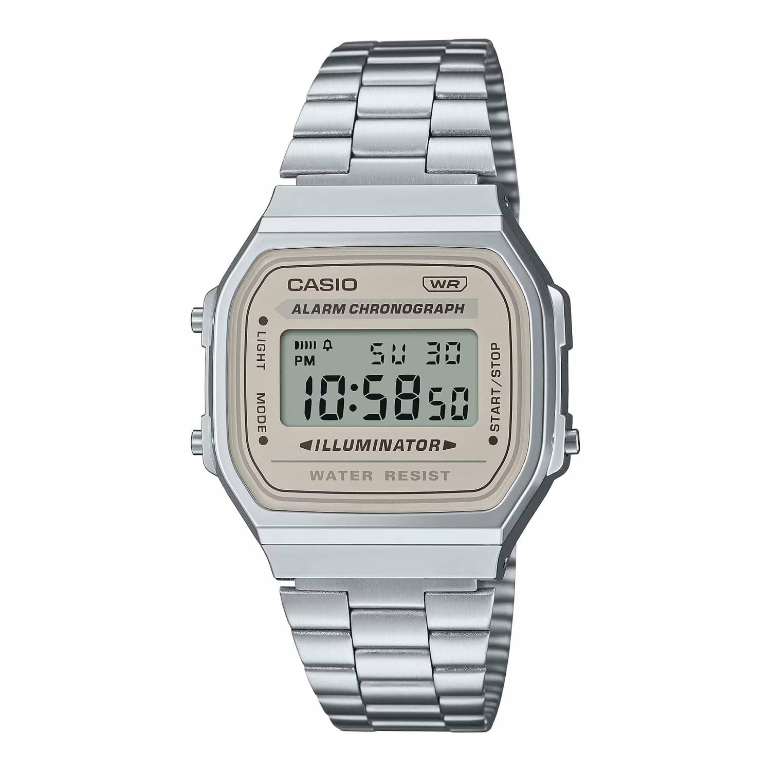 Casio VINTAGE ICONIC A168WA-8AYES Unisex Digital watch With Alarm