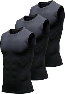 Mens Tank Tops,Running Dry Fit Gym Shirt, Sleeveless Muscle Workout Shirts