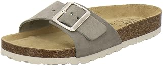 AFS 2112 Women's Fashion Slippers Made in Germany Genuine Leather