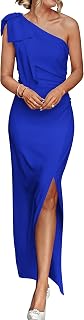 PRETTYGARDEN Women's One Shoulder Cocktail Maxi Dresses